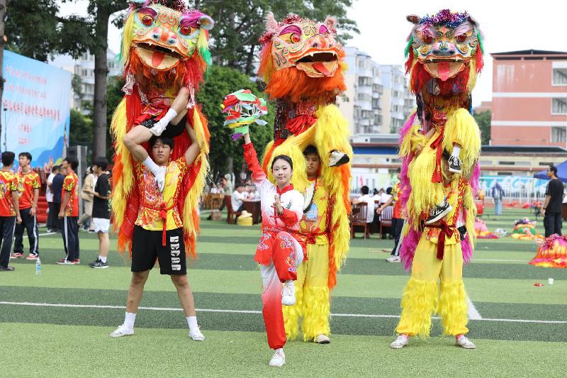 柳邕高級中學龍獅團成員赴貴港參加2025年廣西潮動三月三民族體育炫表演賽榮獲第二名